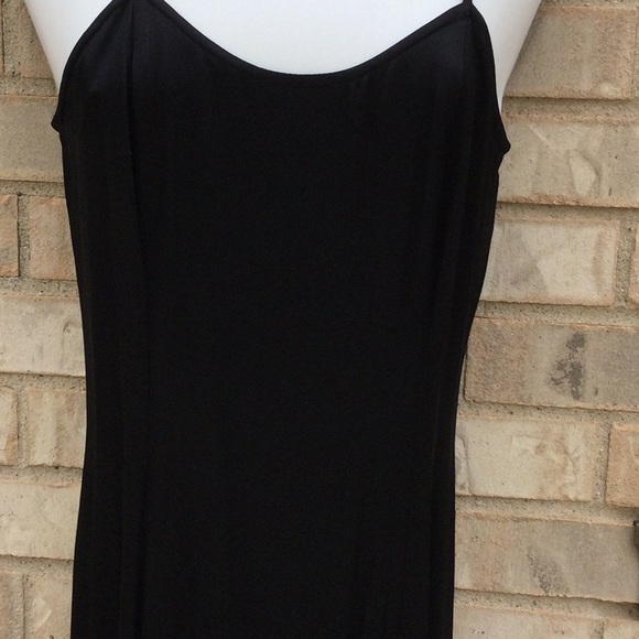 Jessica McClintock long form fit thigh slit dress - Picture 2 of 10